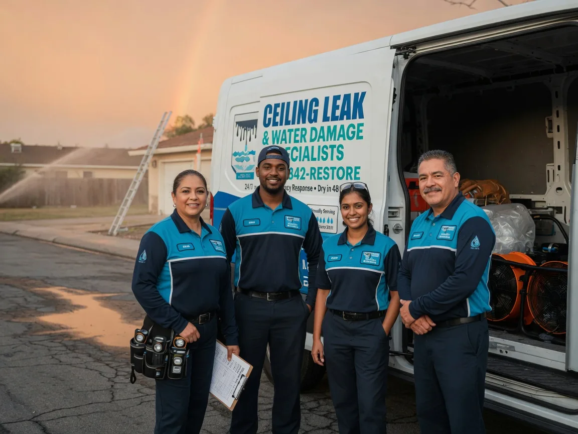 Ceiling Leak Cleanup company in Newton Hamilton, PA