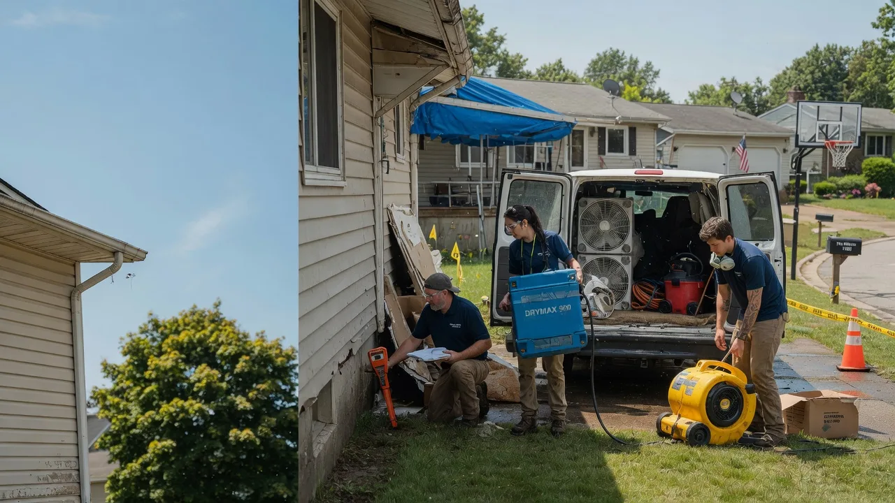 Ceiling Leak Cleanup in Newton Hamilton, PA near me