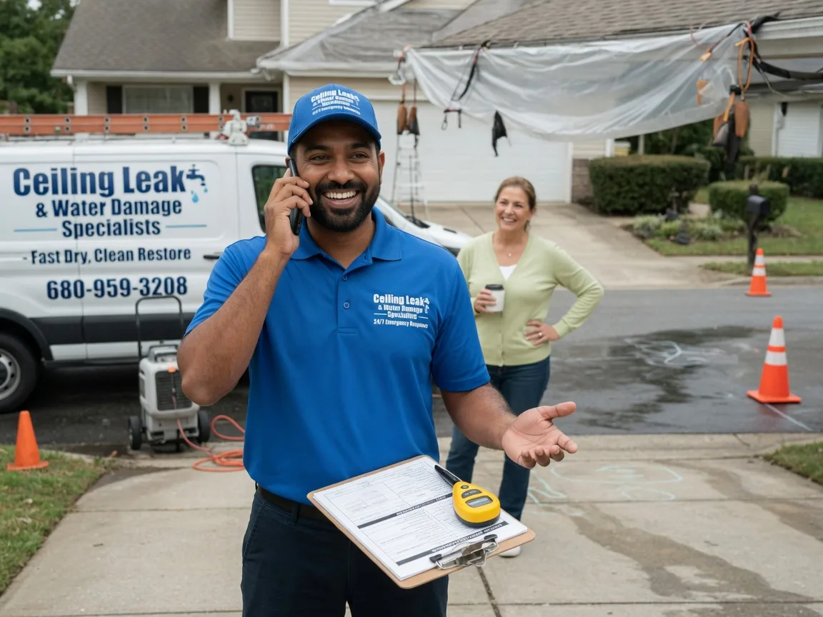 Ceiling Leak Cleanup Newton Hamilton, PA FAQs
